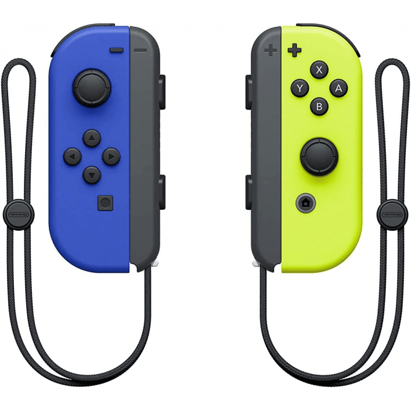 Nintendo Switch Joy-Con (Left & Right, Wireless) - Neon Blue/Neon Yellow
