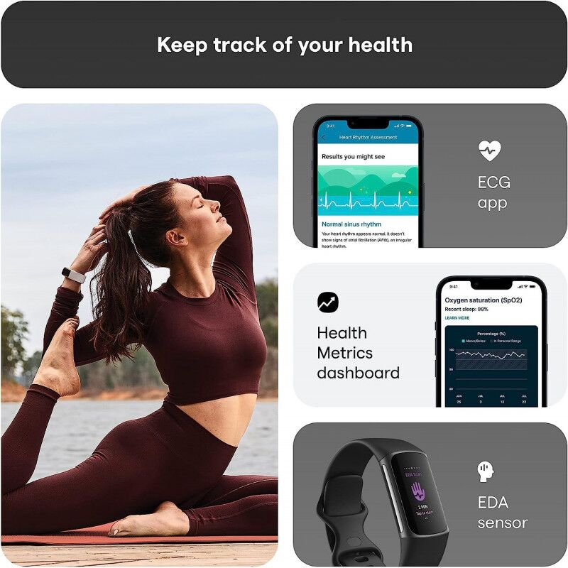 Fitbit charge 5 fitness high quality tracker