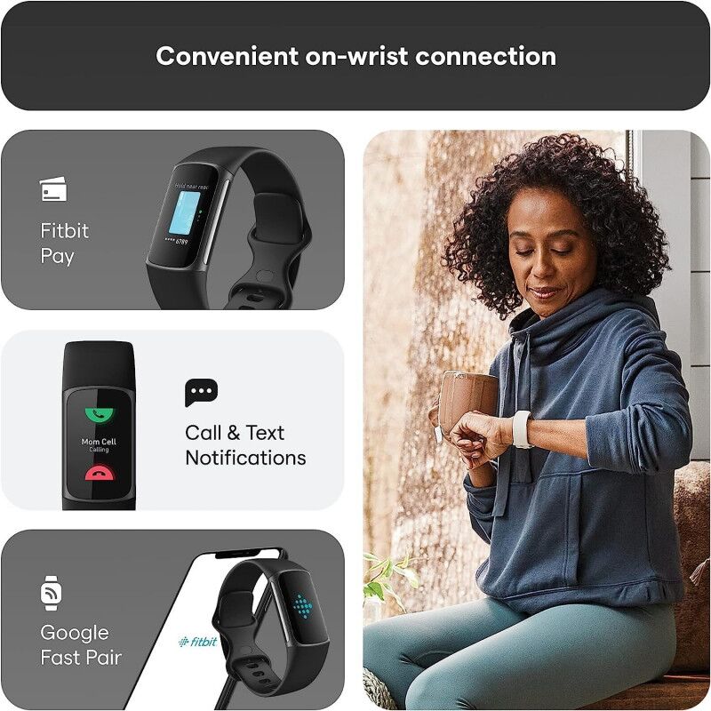 Fitbit charge 5 fitness high quality tracker