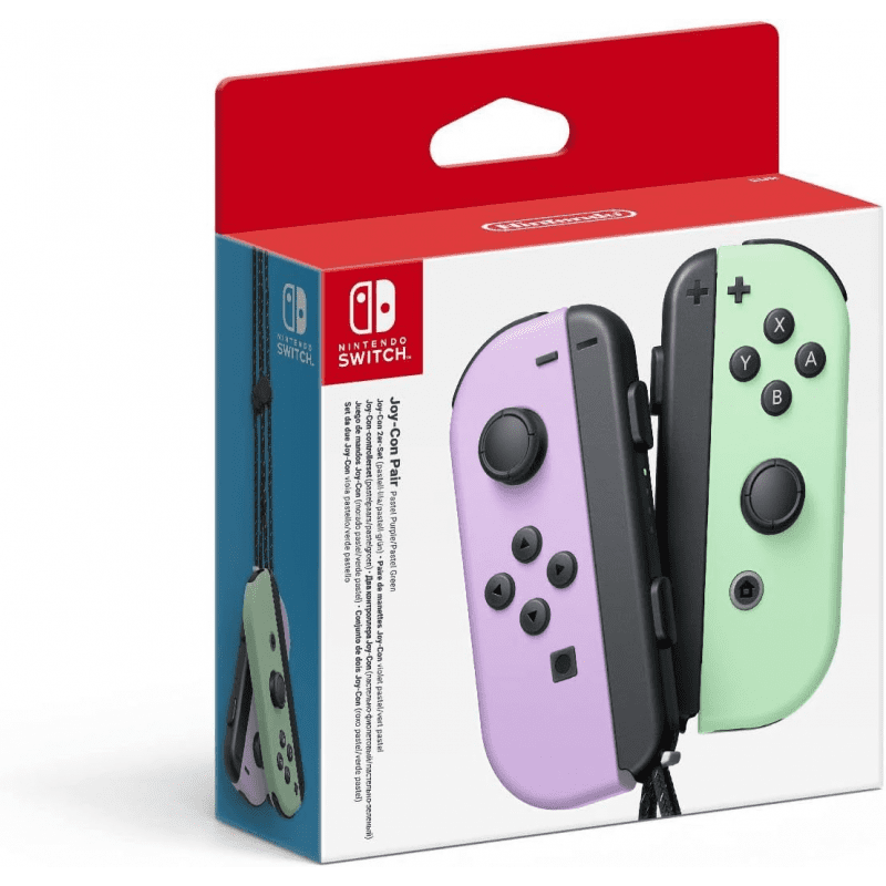 Ourfriday | Nintendo Switch Joy-Con (Left & Right, Wireless) - Pastel  Purple/Pastel Green