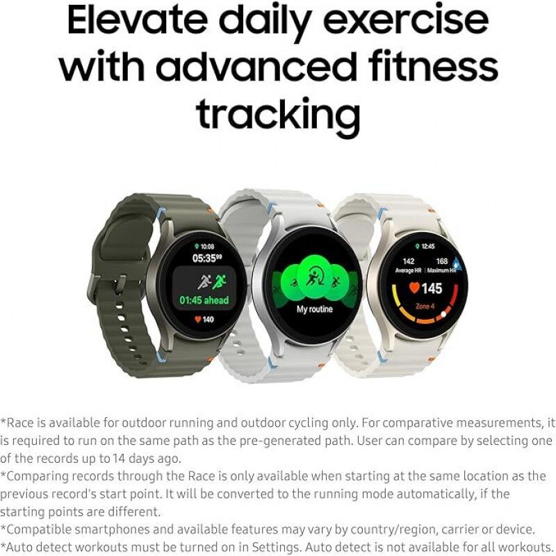 Galaxy watch fitness tracking on sale